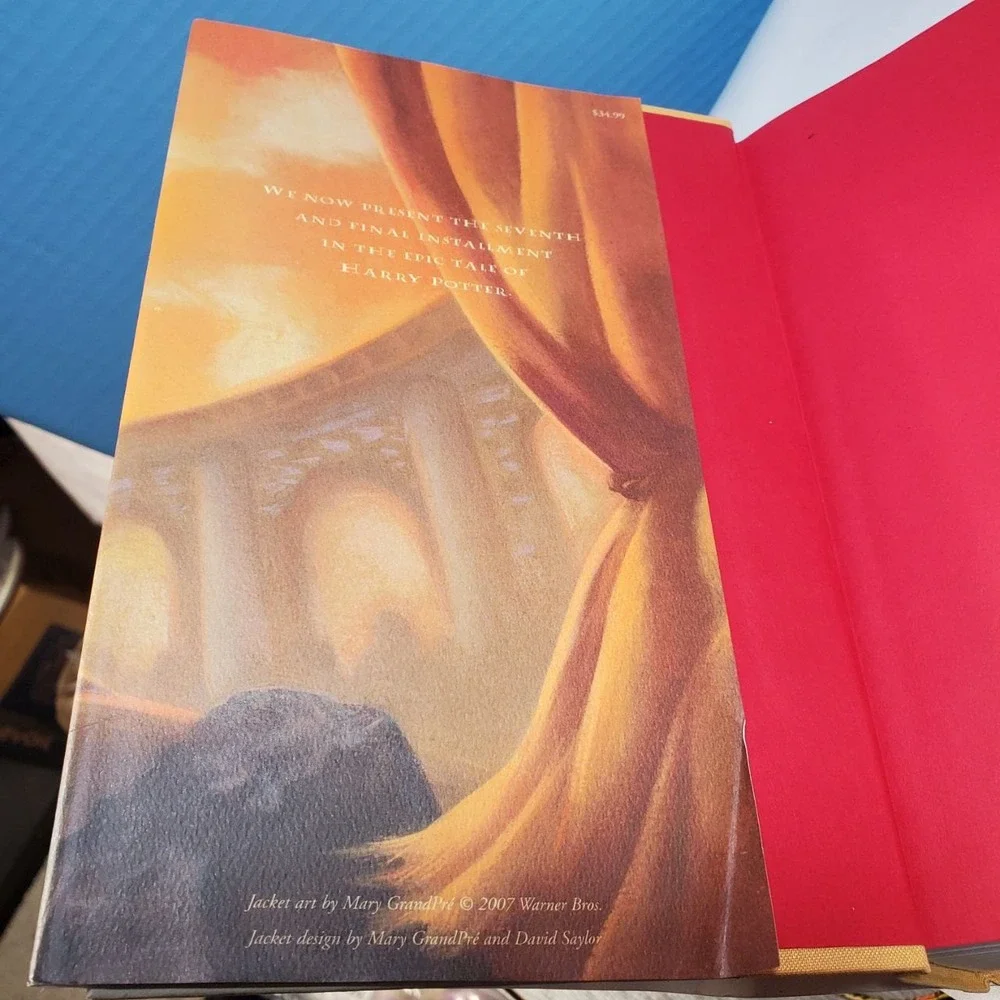 Harry Potter Deathly Hallows‎ First Edition First Printing 759 Page Misprint